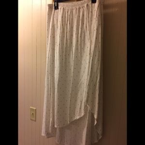 High-Low Skirt with Slit